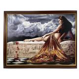 Chris Dellorco "The Tempest" Signed Canvas Giclee