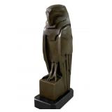 After Salvador Dali Bronze Owl Sculpture