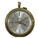 VINTAGE ERNEST BOREL PENDANT ALARM WATCH