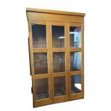 Museum Mannequin Display Case Large Antique Wooden