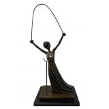 After Salvador Dali " Alice in Wonderland" Bronze