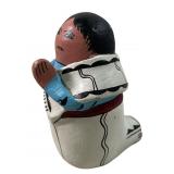 Emily Fragua-Tsosie Praying Lady Pottery Figure