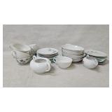 JAPAN Bamboo Hand Painted Fine Dinnerware China