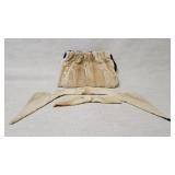 Vtg Handmade Handbag /Hand Warmer with Collars