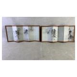 Two Hobonichi Techo planner covers with