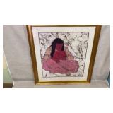 Katalin Ehling BACTIK Art Framed