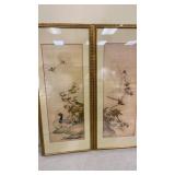 2 Chinese Paintings on Silk