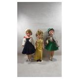 Vintage 19" Fashion Girl Doll Marked 14R On Neck,