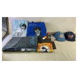 Assortment of Elvis Presley memorabilia items