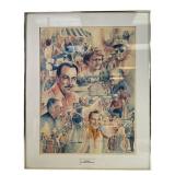 Rodger Whitney "The Pro Am" Signed Lithograph