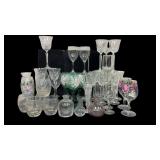 Bud Vases, 30+ Various Wine Glasses no