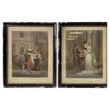 (2) Cries of London Paintings with Engravings