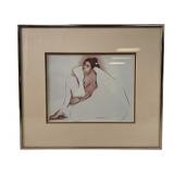 R.C. Gorman "Woman From Indian Wells". Print