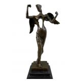After Salvador Dali "Surrealist Angel" Bronze