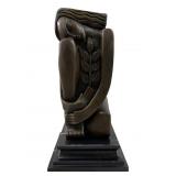 After Salvador Dali Mother Nature Bronze Sculpture