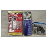 Magnets, diamond file and a rotary tool