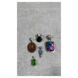 collection of assorted 925/sterling silver jewelry