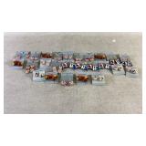 25 pairs of themed hand sculpted clay earrings