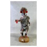 A Hopi kachina figure signed on the bottom