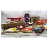 Vintage Toys, Books, and Tin Figures