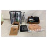 Dominos, Tablet, wallet, stands, DvDs