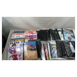 Collection of 33 playboy magazines some new