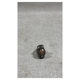 Vintage Turquoise 18K Gold and Sterling Silver