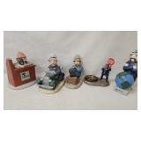 vintage Pinkerton Security Services chalkware
