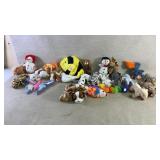 20+ ty beanie babies all approximately 7 inches