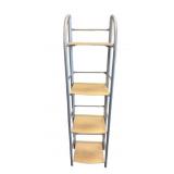 Narrow Bathroom Linen Closet Shelf