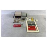 Assortment of vintage Coca Cola merchandise