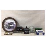 Railroad Spike,Train Cloc,Iron Horse Heisler Knife