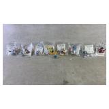 9 looney tunes collector figures eight of them