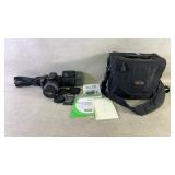 Canon EOS 350D Digital SLR camera with a a Canon