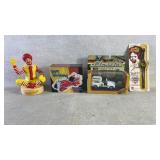 Collectibles Lot with Ronald McDonald Items