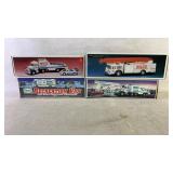 Hess and Wilco Toy Trucks with Boxes