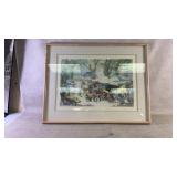 framed art print by French artist Pierre-Jean