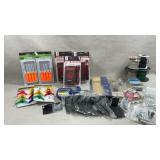 variety of hardware and electrical items,