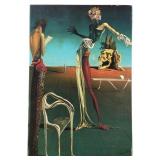 Salvador Dali Woman with a Head of Roses Print