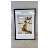 Canvas print printed signature