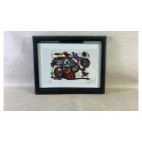 Art Canvas print printed signature