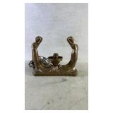 Art Deco style figural table lamp base featuring