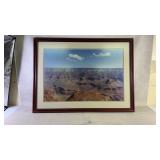 Framed picture of the Grand Canyon