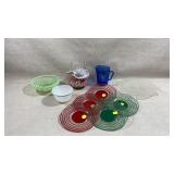 Fenton art glass VASA MURRHINA ROSE PINK &