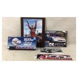 Nolan Ryan Train Set, Plaque