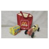 1995 curious George circus peanuts tin, pinewood