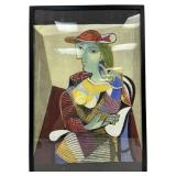 Pablo Picasso " Marie-Thï¿½rï¿½se Walter" Framed Print