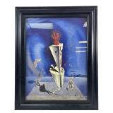 Salvador Dali "Apparatus and Hand" Print On Canvas