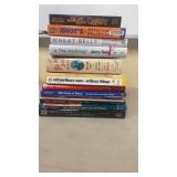 Twelve Hardcover and Softcover Books