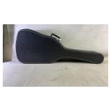Empty hard case guitar case